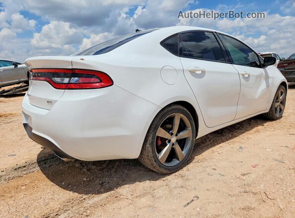 1C3CDFEB2GD584858 2016 DODGE DART Белый Задняя правая четверть