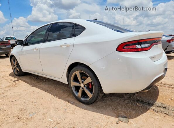 1C3CDFEB2GD584858 2016 DODGE DART Белый Задняя левая четверть
