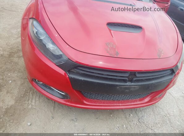 1C3CDFEB8GD680851 2016 DODGE DART Red Դիմացի տեսք