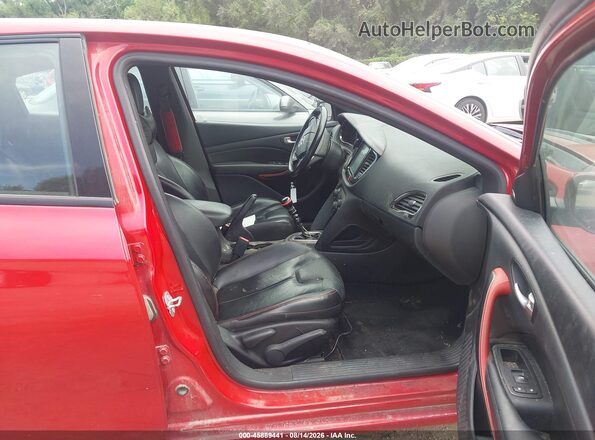 1C3CDFEB8GD680851 2016 DODGE DART Red Սալոնի դիմացի տեսք