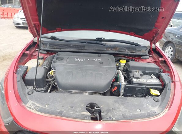 1C3CDFEB8GD680851 2016 DODGE DART Red Հետևի տեսք