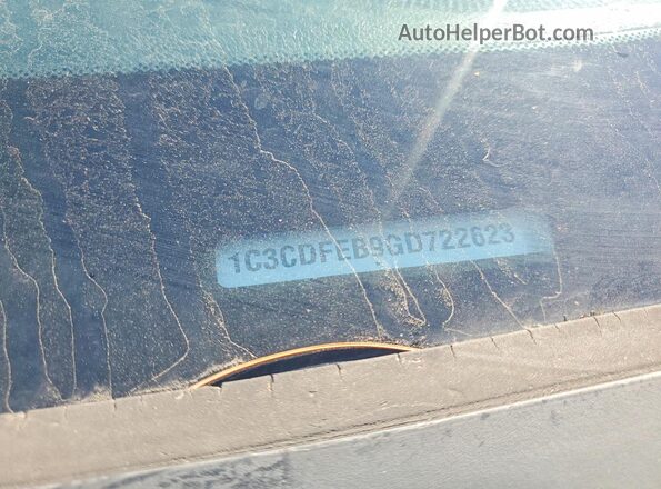 1C3CDFEB9GD722623 2016 DODGE DART Red Вид підкапотного простору