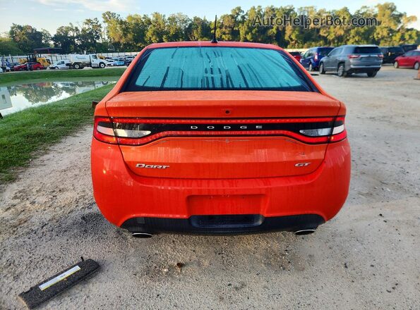 1C3CDFEBXGD635619 2016 DODGE DART Orange Widok z tyłu