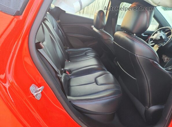 1C3CDFEBXGD635619 2016 DODGE DART Orange Widok tylnych siedzeń