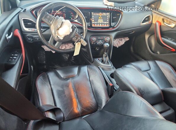 1C3CDFEBXGD635619 2016 DODGE DART Orange Widok deski rozdzielczej