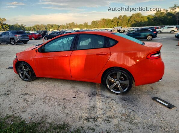 1C3CDFEBXGD635619 2016 DODGE DART Orange Tył lewy