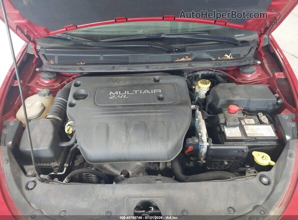 1C3CDFEBXGD685145 2016 DODGE DART Red Widok z tyłu