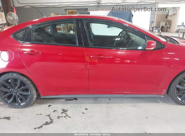 1C3CDFEBXGD685145 2016 DODGE DART Red Widok z przodu