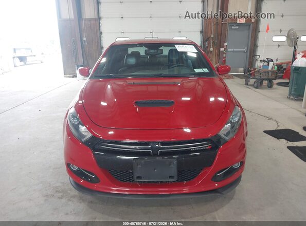 1C3CDFEBXGD685145 2016 DODGE DART Red Widok zestawu wskaźników