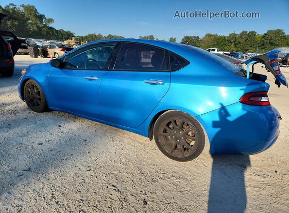 1C3CDFFA0GD817383 2016 DODGE DART Blue Trasero izquierdo