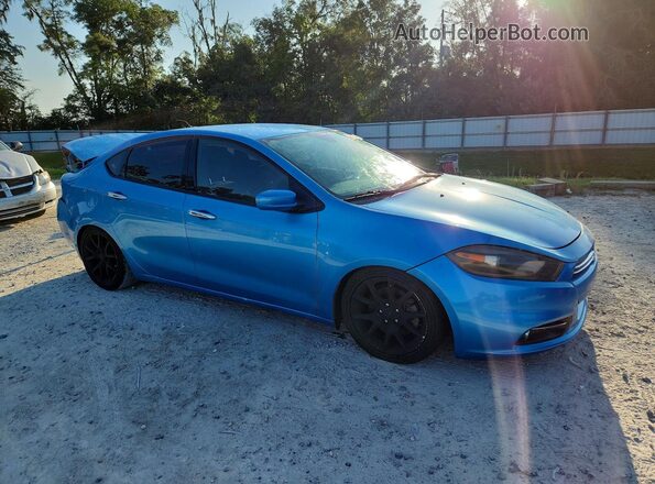 1C3CDFFA0GD817383 2016 DODGE DART Blue Delantero derecho