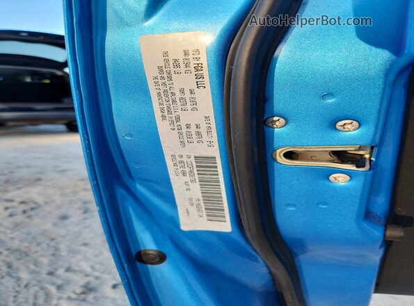 1C3CDFFA0GD817383 2016 DODGE DART Blue Vista del compartimento del motor