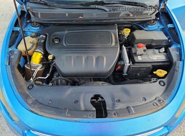 1C3CDFFA0GD817383 2016 DODGE DART Blue Vista interior trasera