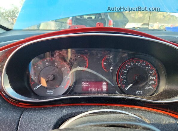 1C3CDFFA0GD817383 2016 DODGE DART Blue Vista del cuadro de instrumentos
