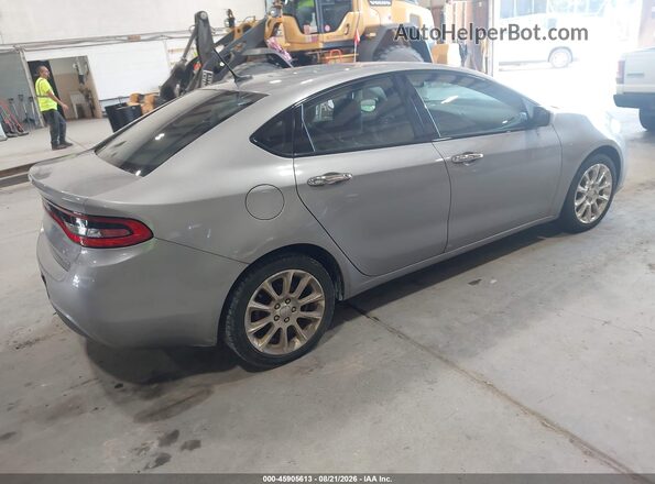 1C3CDFFA1GD816002 2016 DODGE DART Silver Trasero derecho