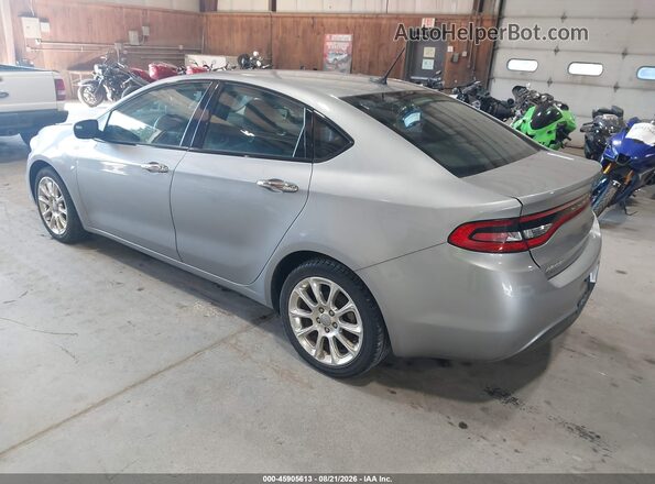 1C3CDFFA1GD816002 2016 DODGE DART Silver Trasero izquierdo