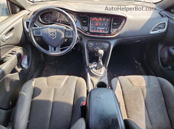 1C3CDFFA2GD791367 2016 DODGE DART Gray წინა პანელის ხედი