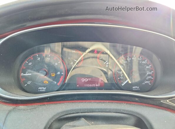 1C3CDFFA2GD791367 2016 DODGE DART Gray ხელსაწყოთა პანელის ხედი