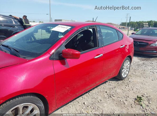 1C3CDFFA2GD821886 2016 DODGE DART Red Вид спереду