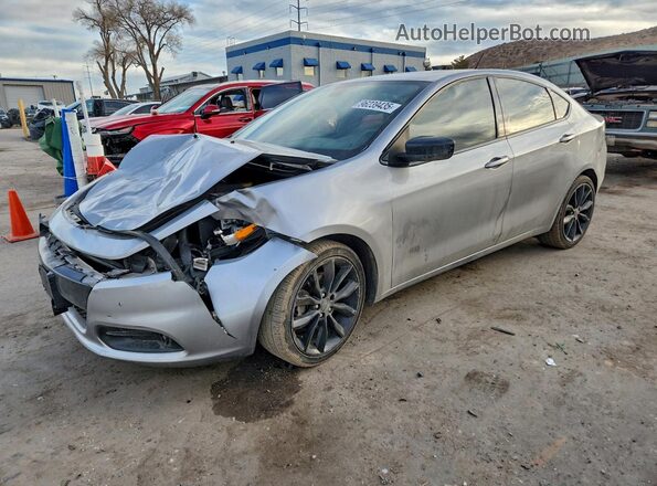 1C3CDFFA3GD803252 2016 DODGE DART Silver Trasero izquierdo