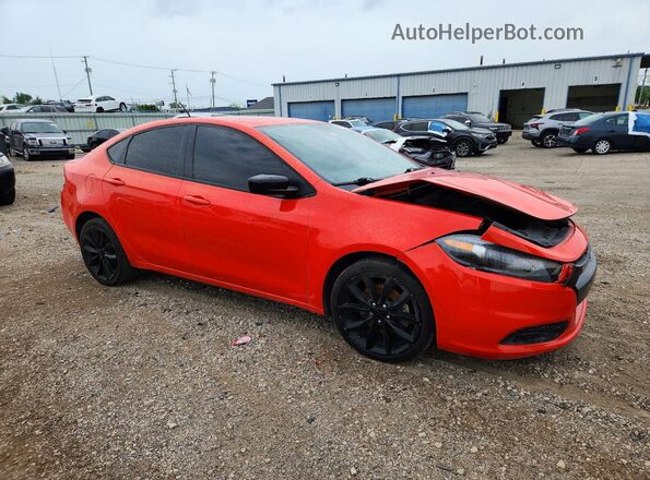 1C3CDFFA3GD803400 2016 DODGE DART Orange Delantero derecho