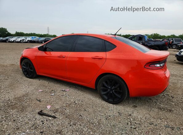 1C3CDFFA3GD803400 2016 DODGE DART Orange Trasero izquierdo