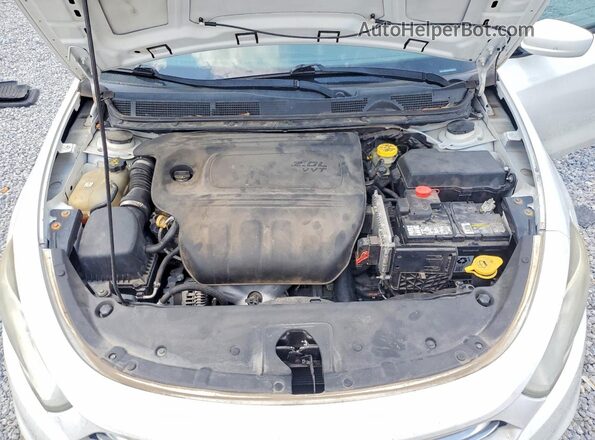 1C3CDFFA4GD821842 2016 DODGE DART White Vista interior trasera
