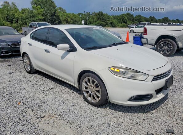 1C3CDFFA4GD821842 2016 DODGE DART White Delantero derecho