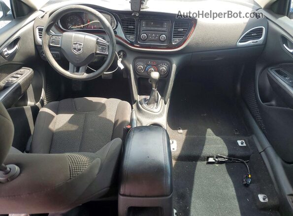 1C3CDFFA4GD821842 2016 DODGE DART White Vista del salpicadero