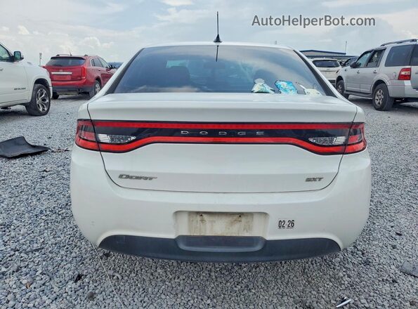 1C3CDFFA4GD821842 2016 DODGE DART White Vista trasera