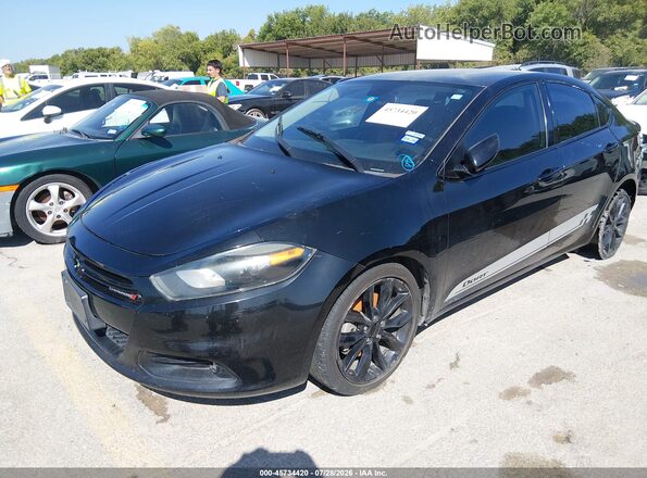 1C3CDFFA6GD804184 2016 DODGE DART Черный Передняя левая четверть