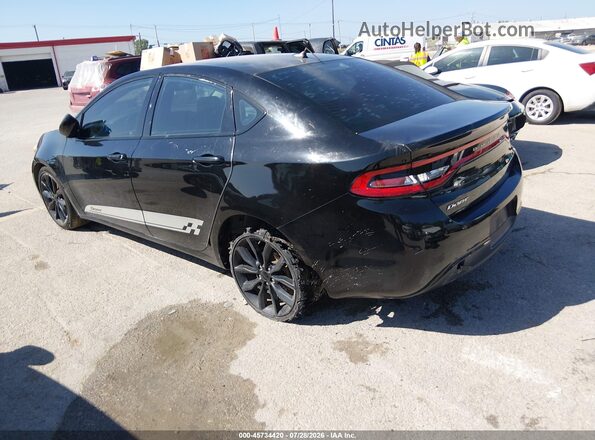1C3CDFFA6GD804184 2016 DODGE DART Черный Задняя левая четверть