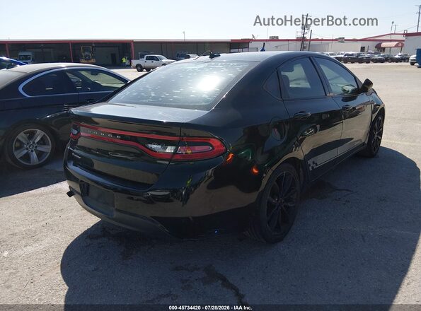 1C3CDFFA6GD804184 2016 DODGE DART Черный Задняя правая четверть