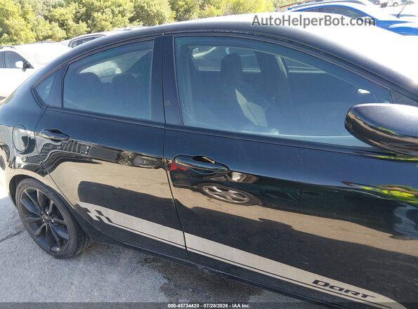 1C3CDFFA6GD804184 2016 DODGE DART Черный Вид задней части салона