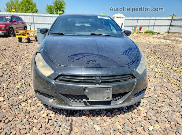 1C3CDFFA9GD820105 2016 DODGE DART Black წინა ხედი