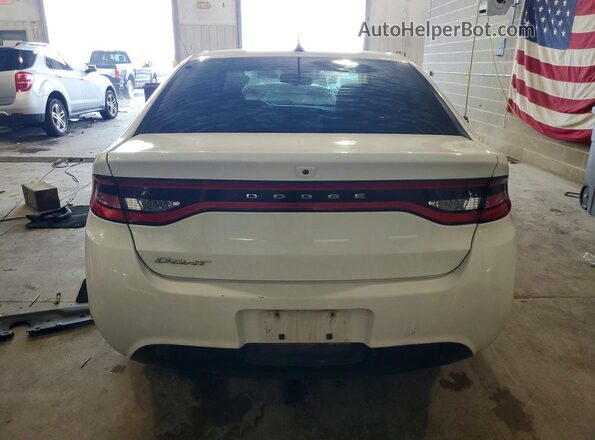1C3CDFFAXGD819917 2016 DODGE DART White Հետևի տեսք
