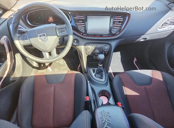 1C3CDFGB0GD816015 2016 DODGE DART Gray Widok deski rozdzielczej