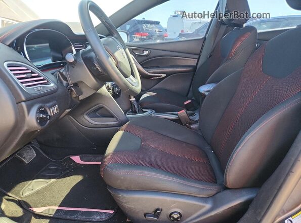 1C3CDFGB0GD816015 2016 DODGE DART Gray Widok wnętrza z przodu