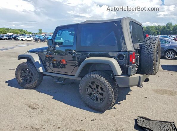 1C4AJWAG0GL309475 2016 JEEP WRANGLER Black უკანა მარცხენა