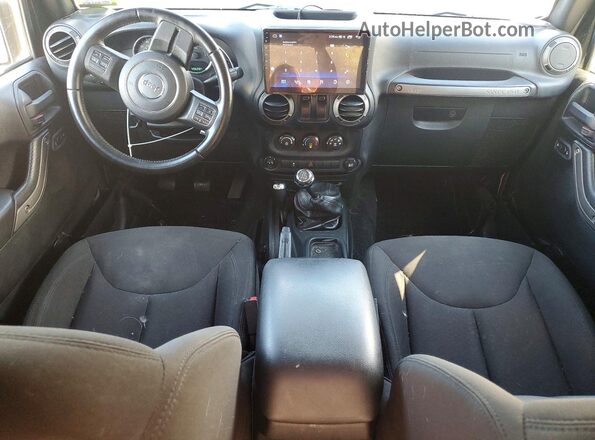 1C4AJWAG0GL309475 2016 JEEP WRANGLER Black წინა პანელის ხედი