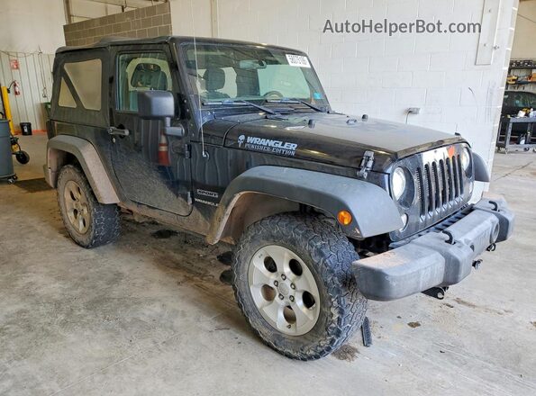 1C4AJWAG4GL265075 2016 JEEP WRANGLER Черный Передняя правая четверть