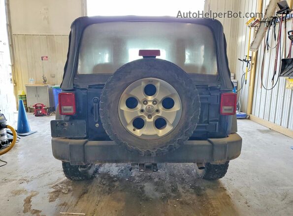 1C4AJWAG4GL265075 2016 JEEP WRANGLER Черный Вид сзади