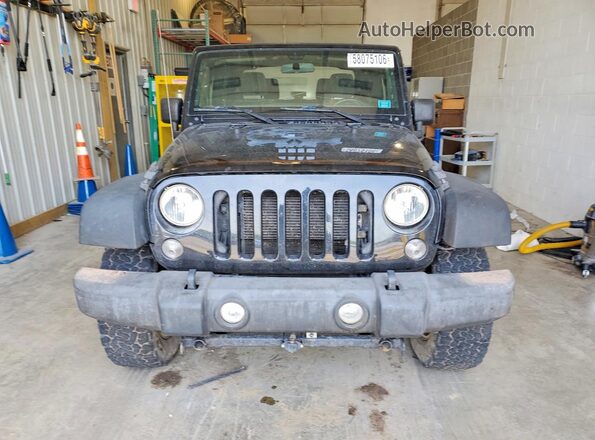 1C4AJWAG4GL265075 2016 JEEP WRANGLER Черный Вид спереди