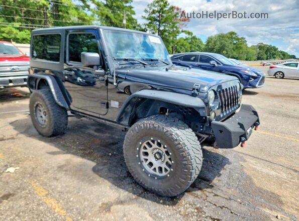 1C4AJWAG4JL828987 2018 JEEP WRANGLER Черный Передняя правая четверть