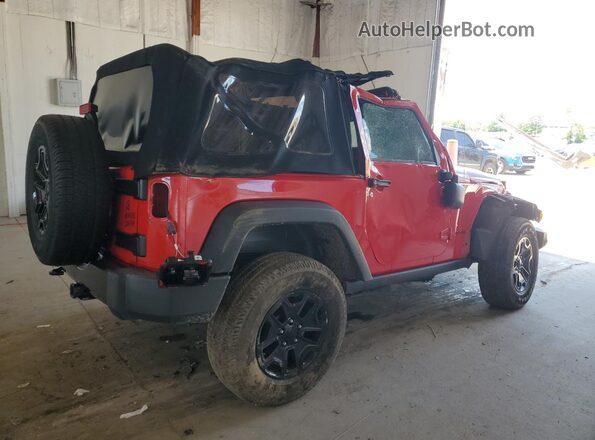 1C4AJWAG4JL830139 2018 JEEP WRANGLER Red Задня права чверть