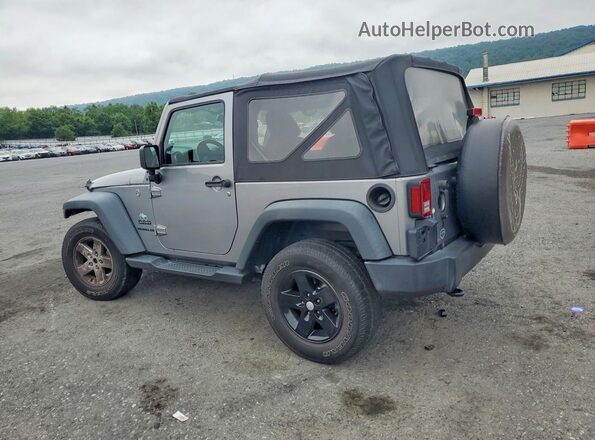 1C4AJWAG5GL130817 2016 JEEP WRANGLER Серый Задняя левая четверть