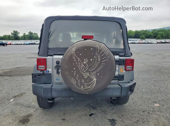 1C4AJWAG5GL130817 2016 JEEP WRANGLER Серый Вид сзади