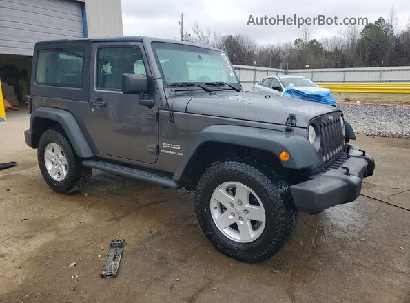 1C4AJWAG8HL560424 2017 JEEP WRANGLER Gray წინა მარჯვენა