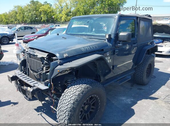 1C4AJWAGXJL896792 2018 JEEP WRANGLER Black Przód lewy