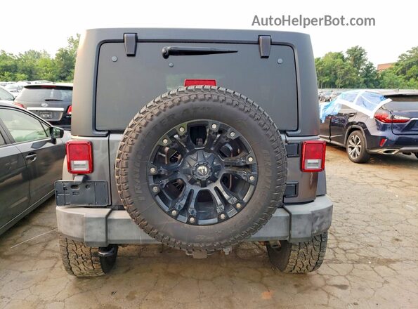 1C4BJWDG0GL190228 2016 JEEP WRANGLER Charcoal Вид ззаду